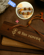 Shiv Rudrashtakam Wooden Book + FREE { Rudraksha Bracelate }