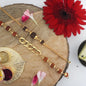 Gold Plated Rudraksha Chain Bracelet & Rudraksha Beads chain Bracelet Nakshatra one