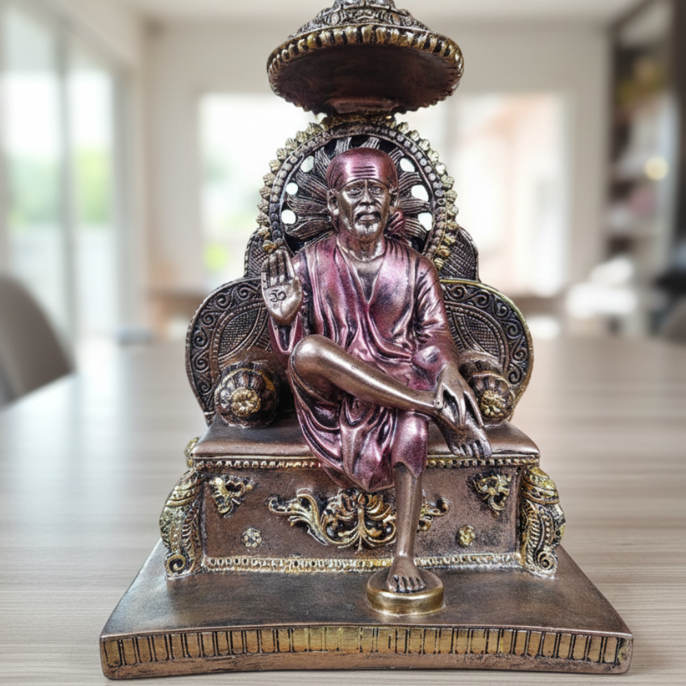 Premium Blessing Sai Baba Idol – Mandir Collection