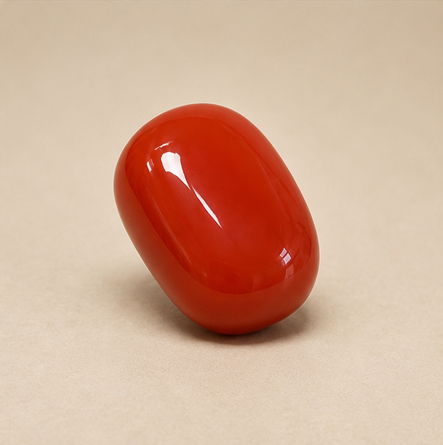 Natural Red Coral Stone image