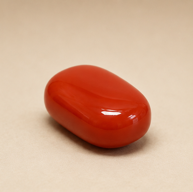 Natural Red Coral Stone image